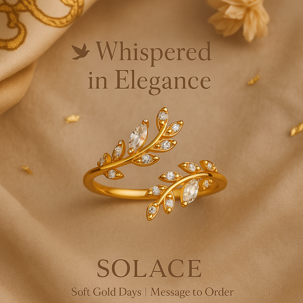 Branch Diamond Wrap Ring