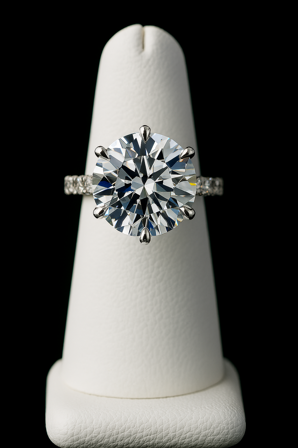 2.21ctw Natural Diamond Engagement Ring | 14K White Gold