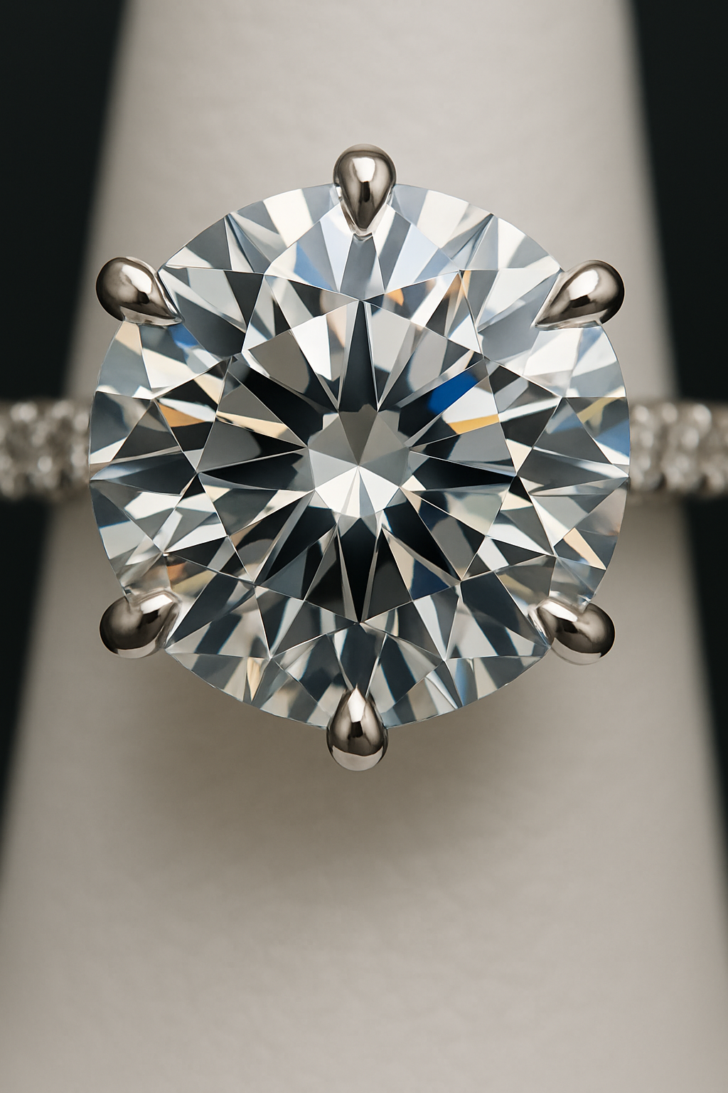 2.21ctw Natural Diamond Engagement Ring | 14K White Gold