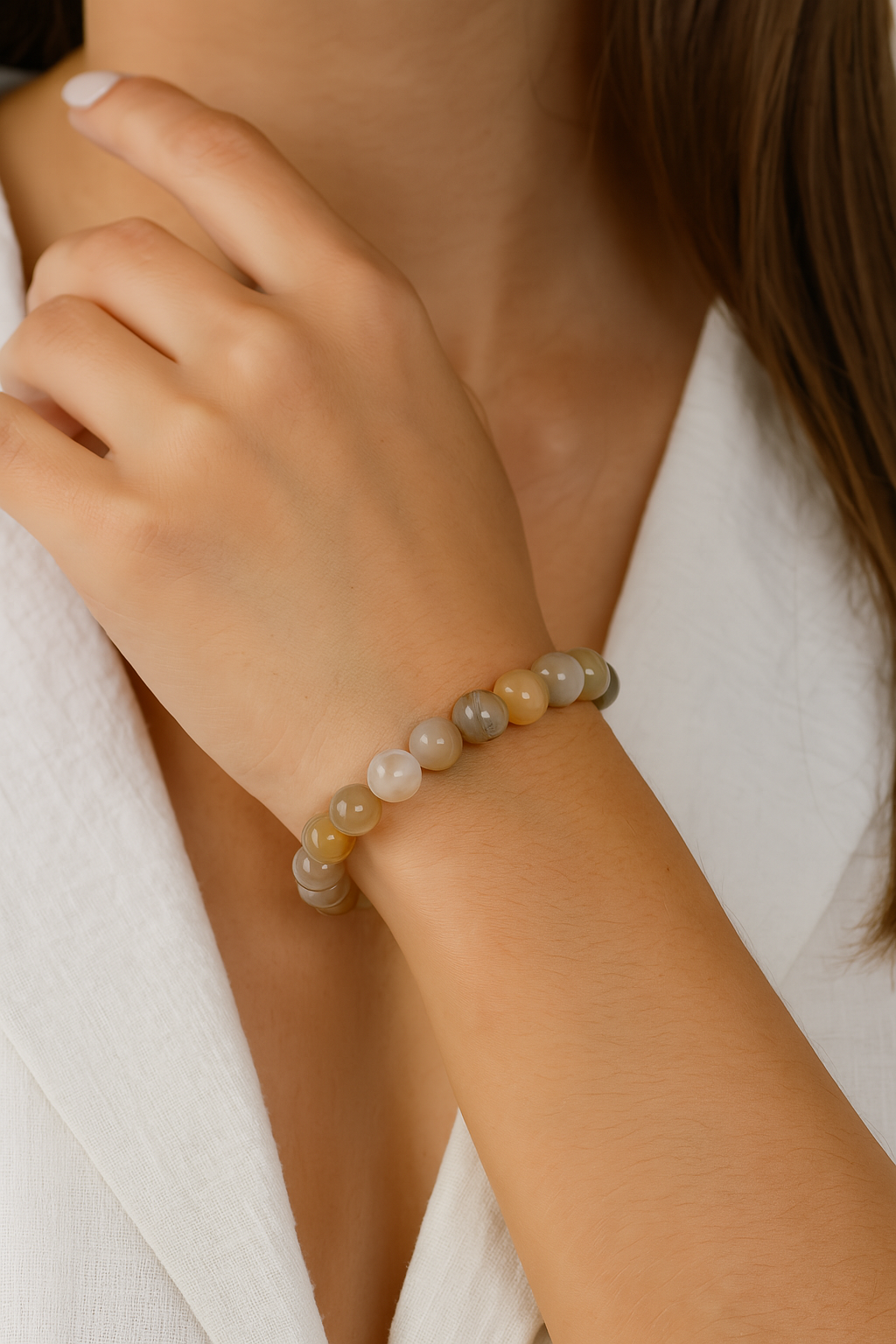Botswana Agate Harmony Bracelet