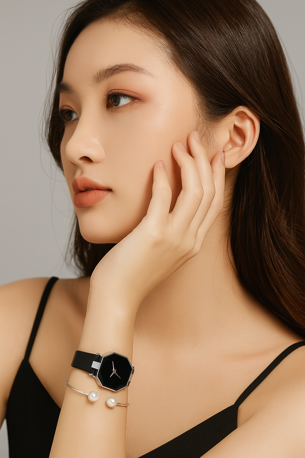 Leather Ladies Watch Women Wrist Decoration