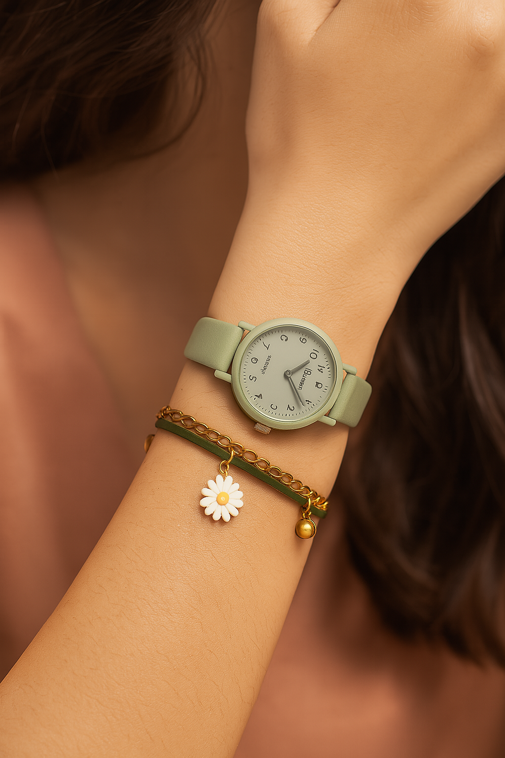 Women Watches Bracelet Set
