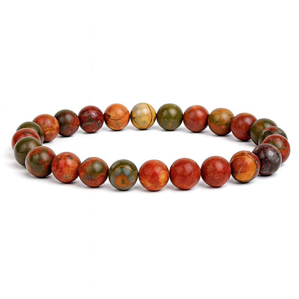 Red Jasper Earthstone Bracelet