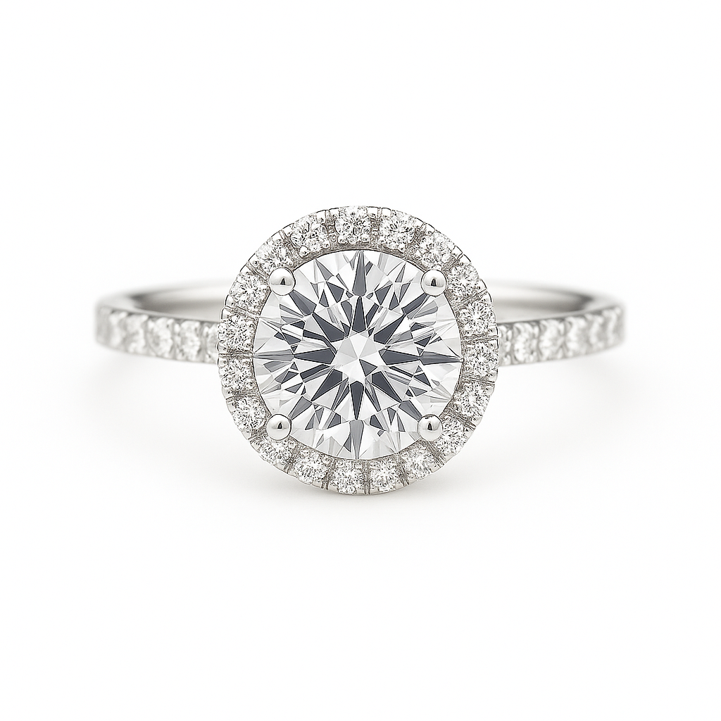 Diamond Halo Ring