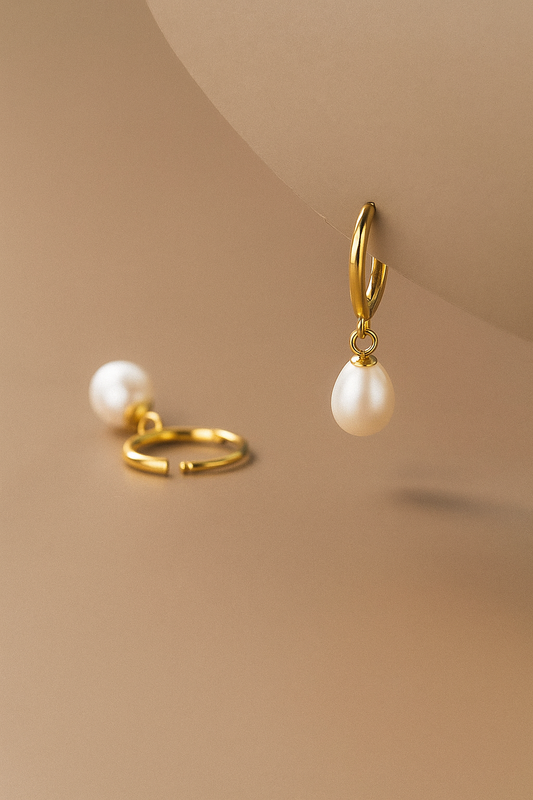 Classic Pearl Drop Earrings