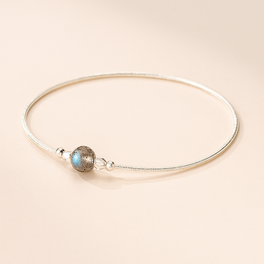 Champagne Glow Beaded Bracelet