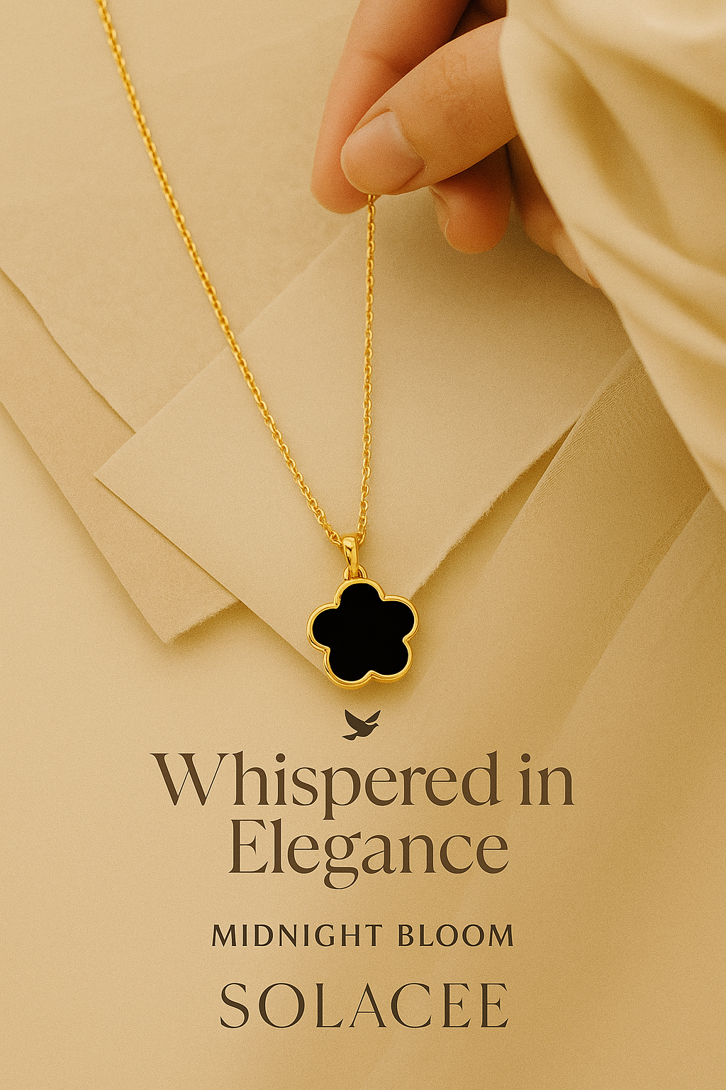 Black Clover Gold Necklace
