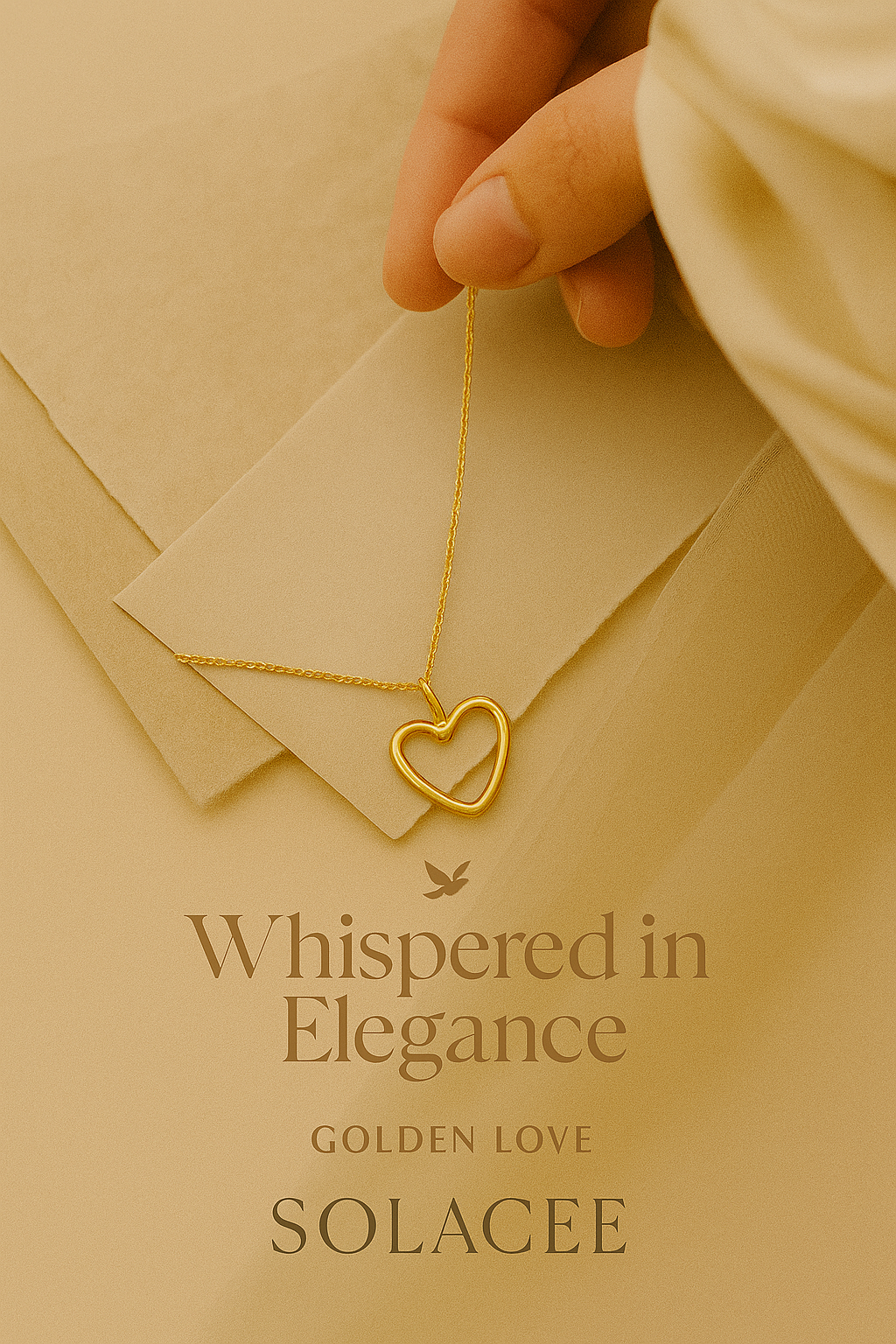 Minimalist Gold Heart Necklace