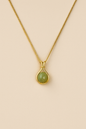 Jade Drop in Gold Frame