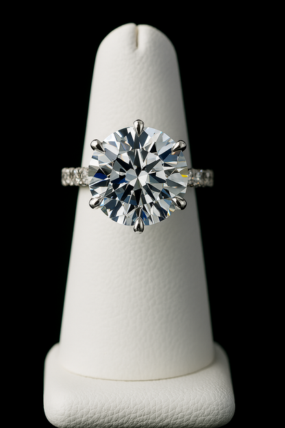 2.21ctw Natural Diamond Engagement Ring | 14K White Gold