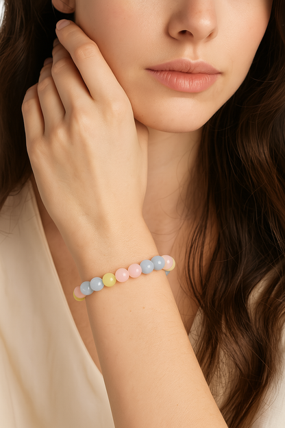 Rhodonite Love & Grounding Bracelet