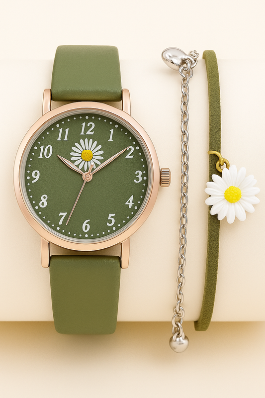 College wind quartz watch