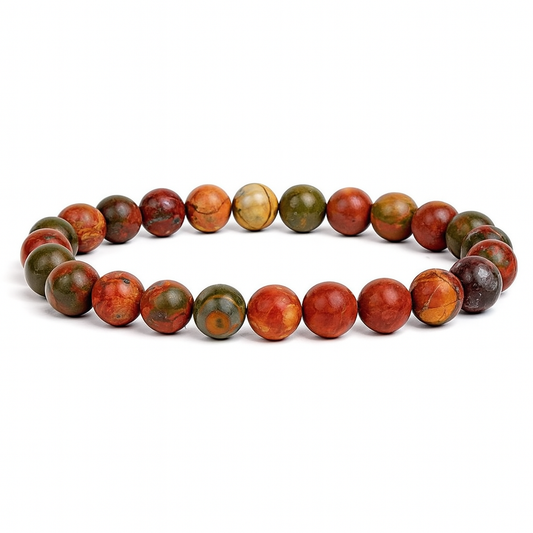 Red Jasper Earthstone Bracelet