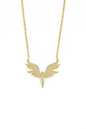 Angel Wing Diamond Necklace