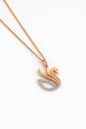 Elegant Swan Crystal Necklace