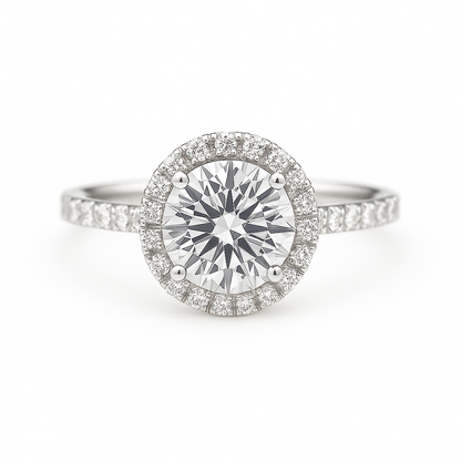 Diamond Halo Ring