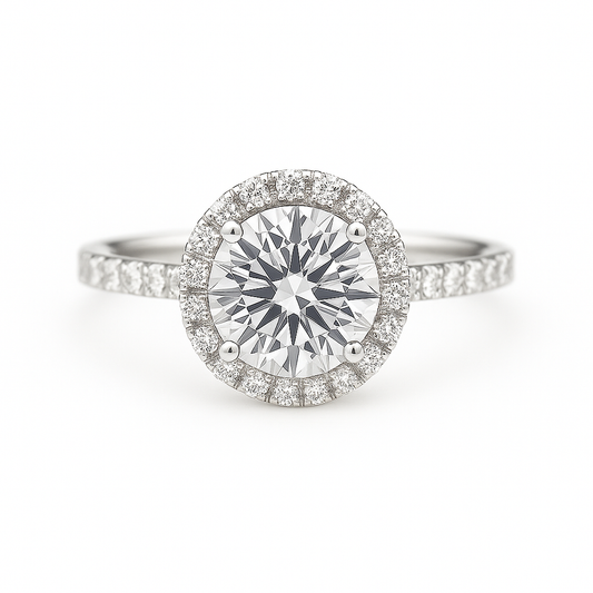 Diamond Halo Ring
